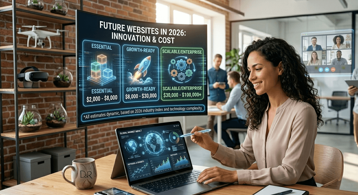 How much does a professional website cost in 2026