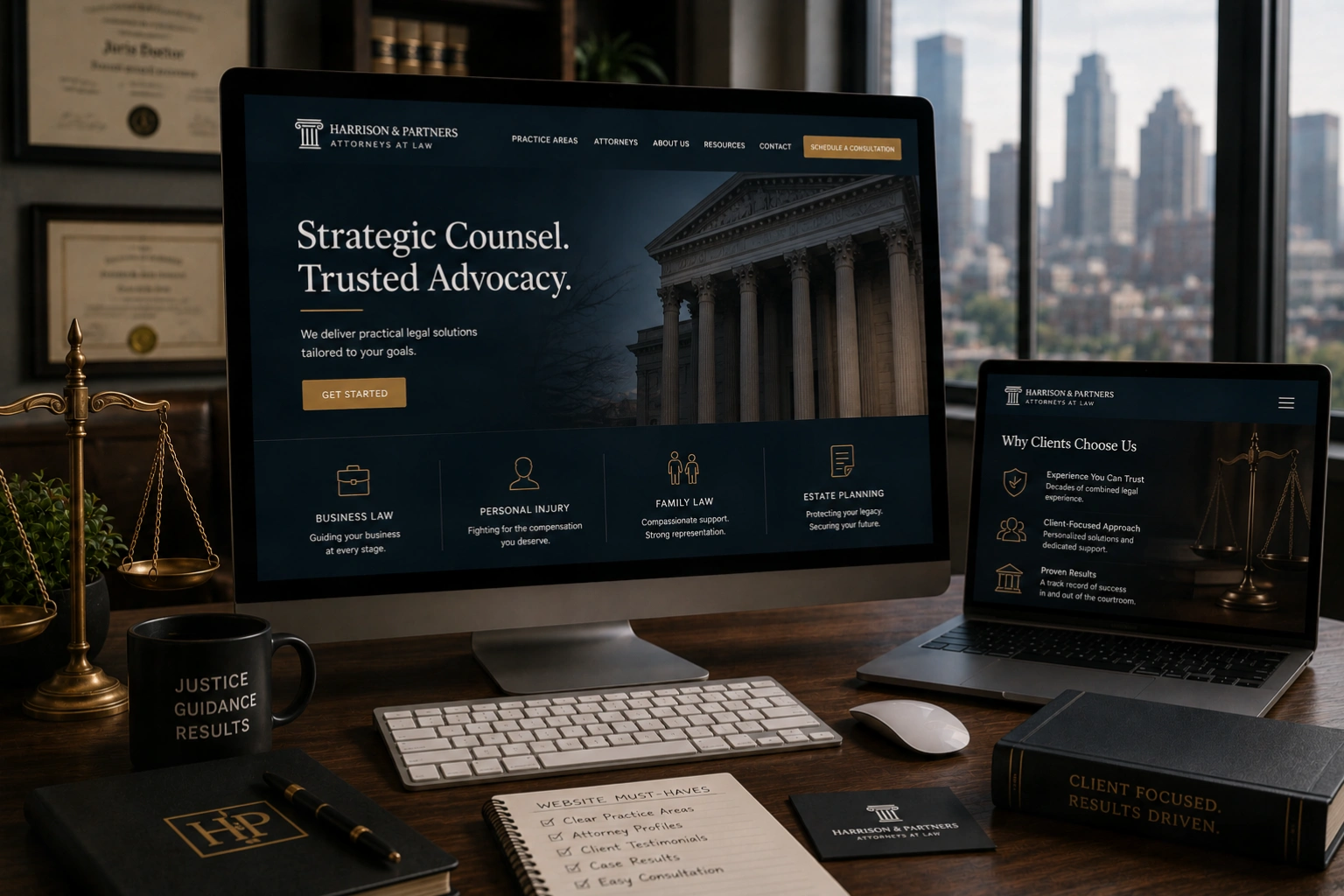 Law firm website design: what legal practices need to stand out online