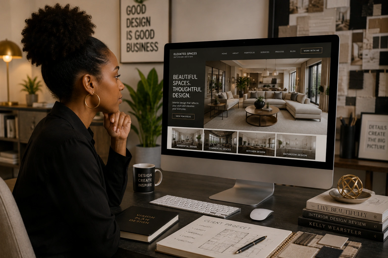 Web Design for Interior Designers: How to turn your portfolio into a client-winning website