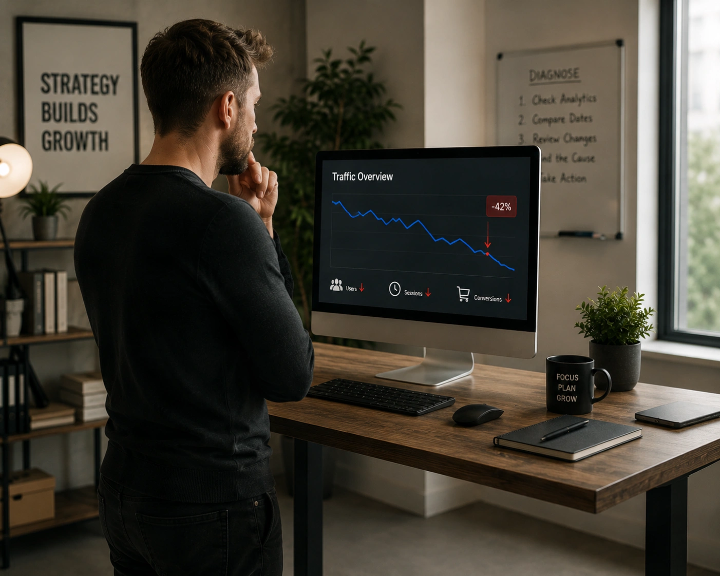 Why your website traffic dropped and how to diagnose it